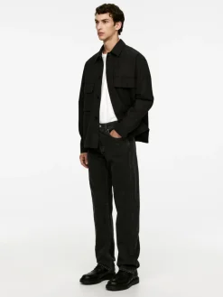 OCEAN Loose Straight Jeans