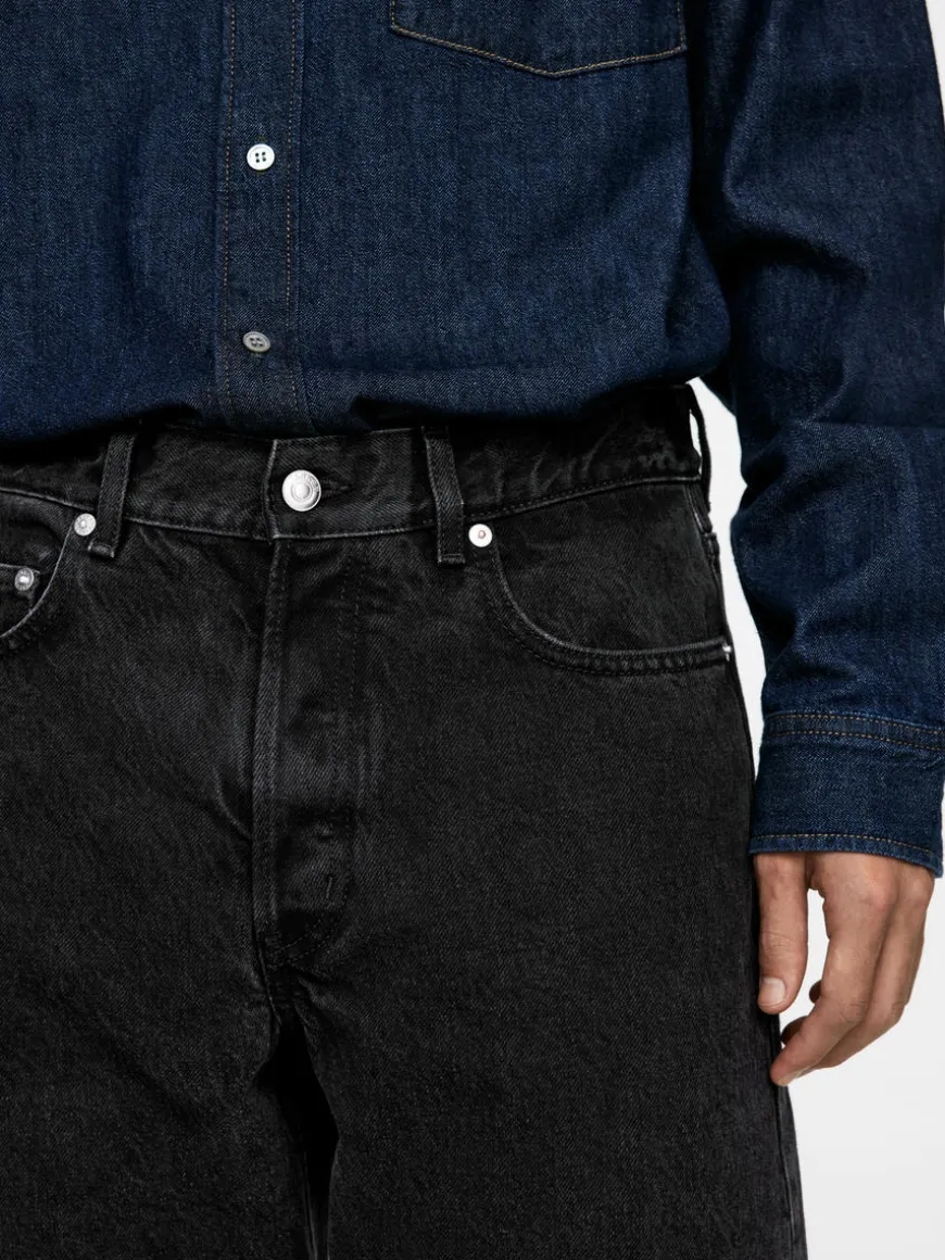 OCEAN Loose Straight Jeans