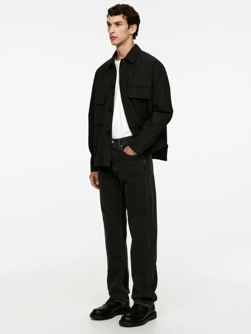 OCEAN Loose Straight Jeans