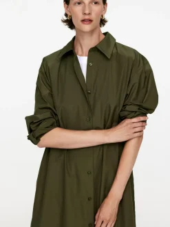 Oversized Shirt Dress