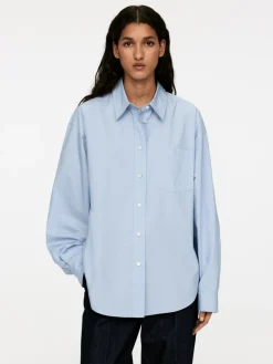 Oversized-Fit Poplin Shirt
