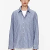 Oversized-Fit Poplin Shirt