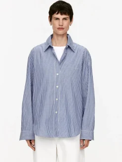 Oversized-Fit Poplin Shirt
