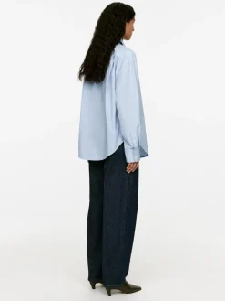 Oversized-Fit Poplin Shirt