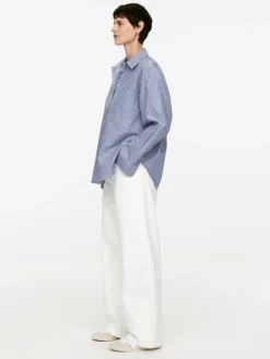 Oversized-Fit Poplin Shirt
