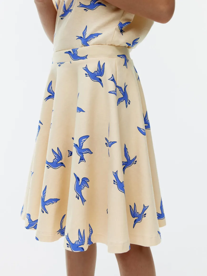 Printed Jersey Skirt