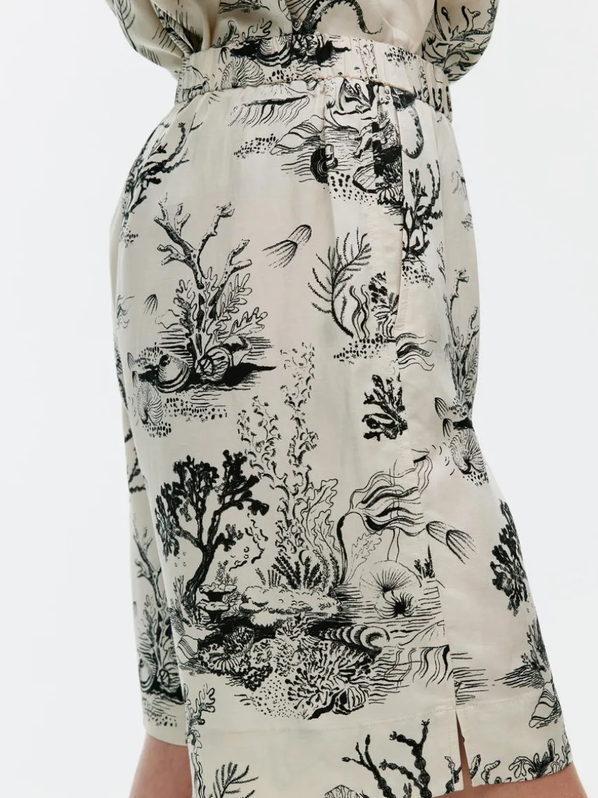 Printed Pull-On Shorts