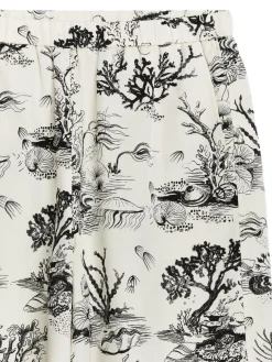 Printed Pull-On Shorts