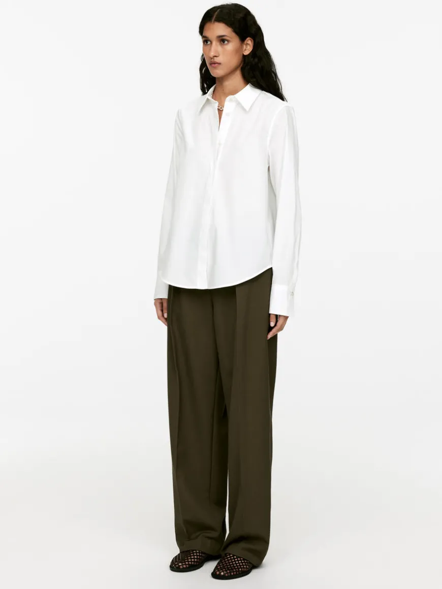Regular-Fit Poplin Shirt