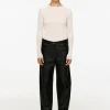 Relaxed Leather Trousers
