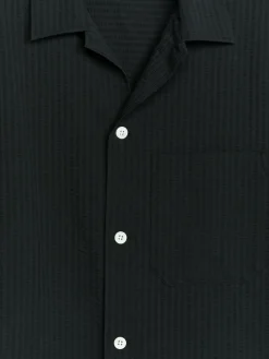 Relaxed Seersucker Shirt