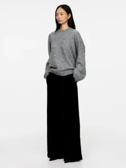 Relaxed Velvet Trousers