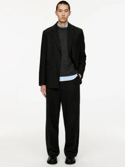 Relaxed Wool Trousers