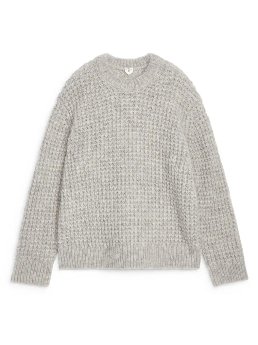 Relaxed Wool-Alpaca Jumper