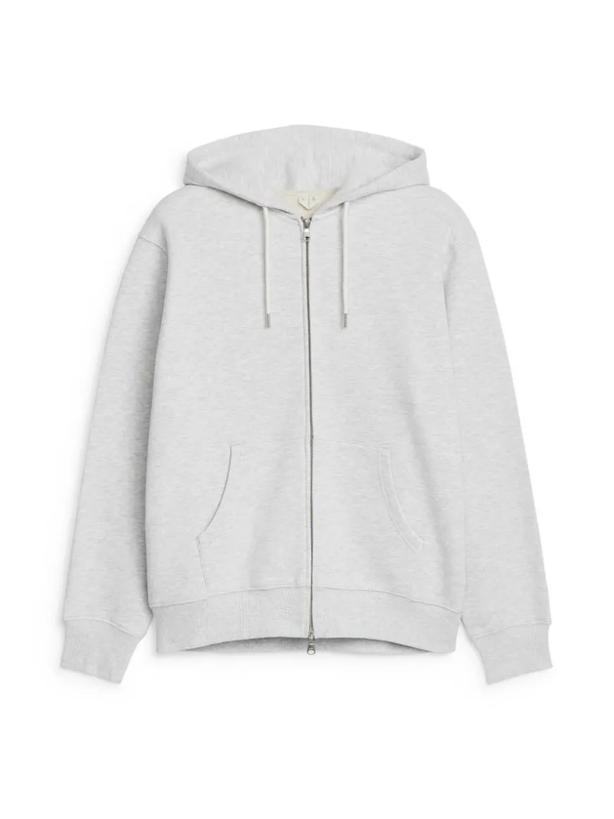 Relaxed Zip Hoodie