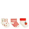 Rib Socks Set Of 3 Pairs
