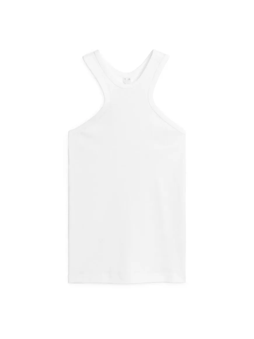 Ribbed Racer Tank