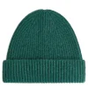 Rib-Knit Wool-Blend Beanie