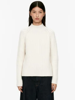 Rib-Knitted Jumper