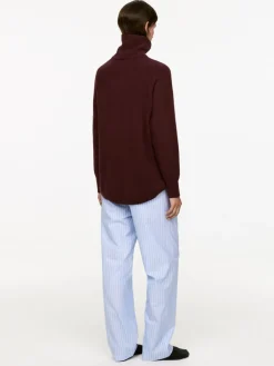 Roll-Neck Cashmere-Wool Jumper