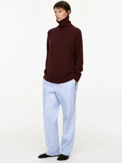 Roll-Neck Cashmere-Wool Jumper