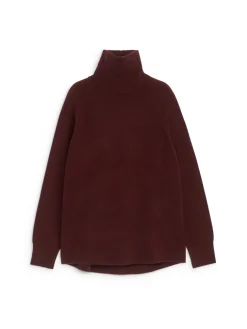 Roll-Neck Cashmere-Wool Jumper