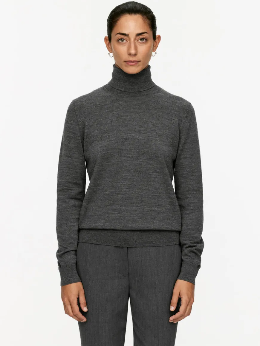 Roll-Neck Merino Jumper