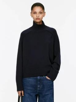 Roll-Neck Wool Jumper