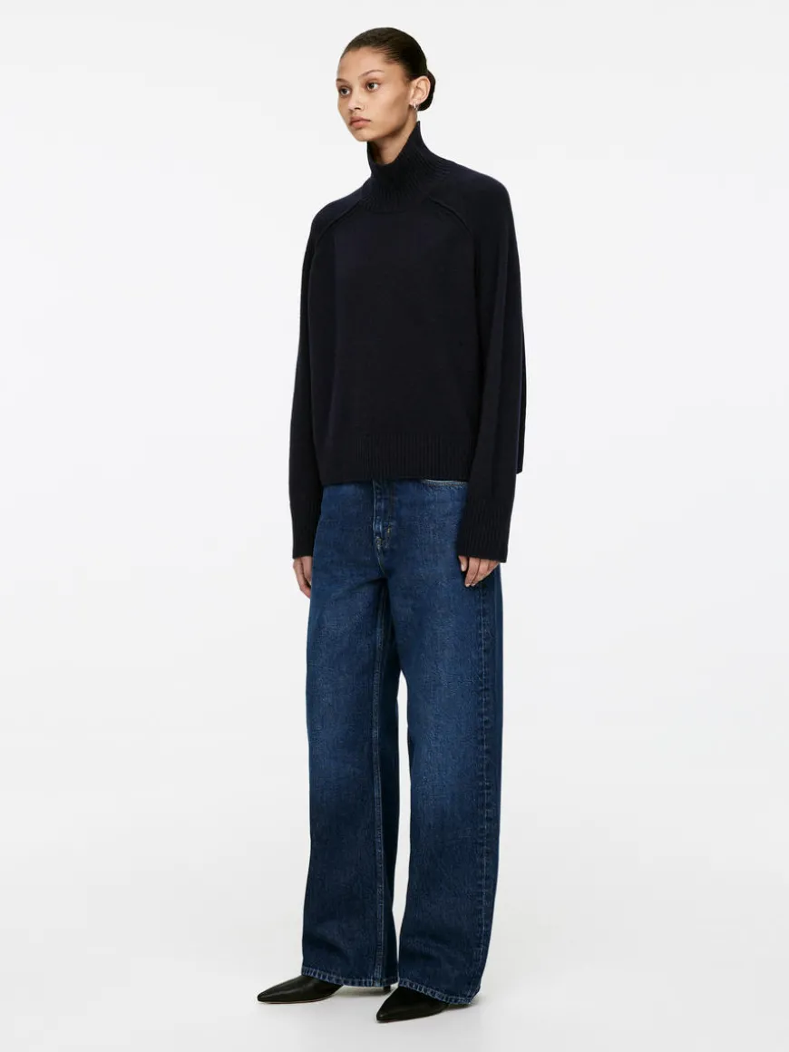 Roll-Neck Wool Jumper