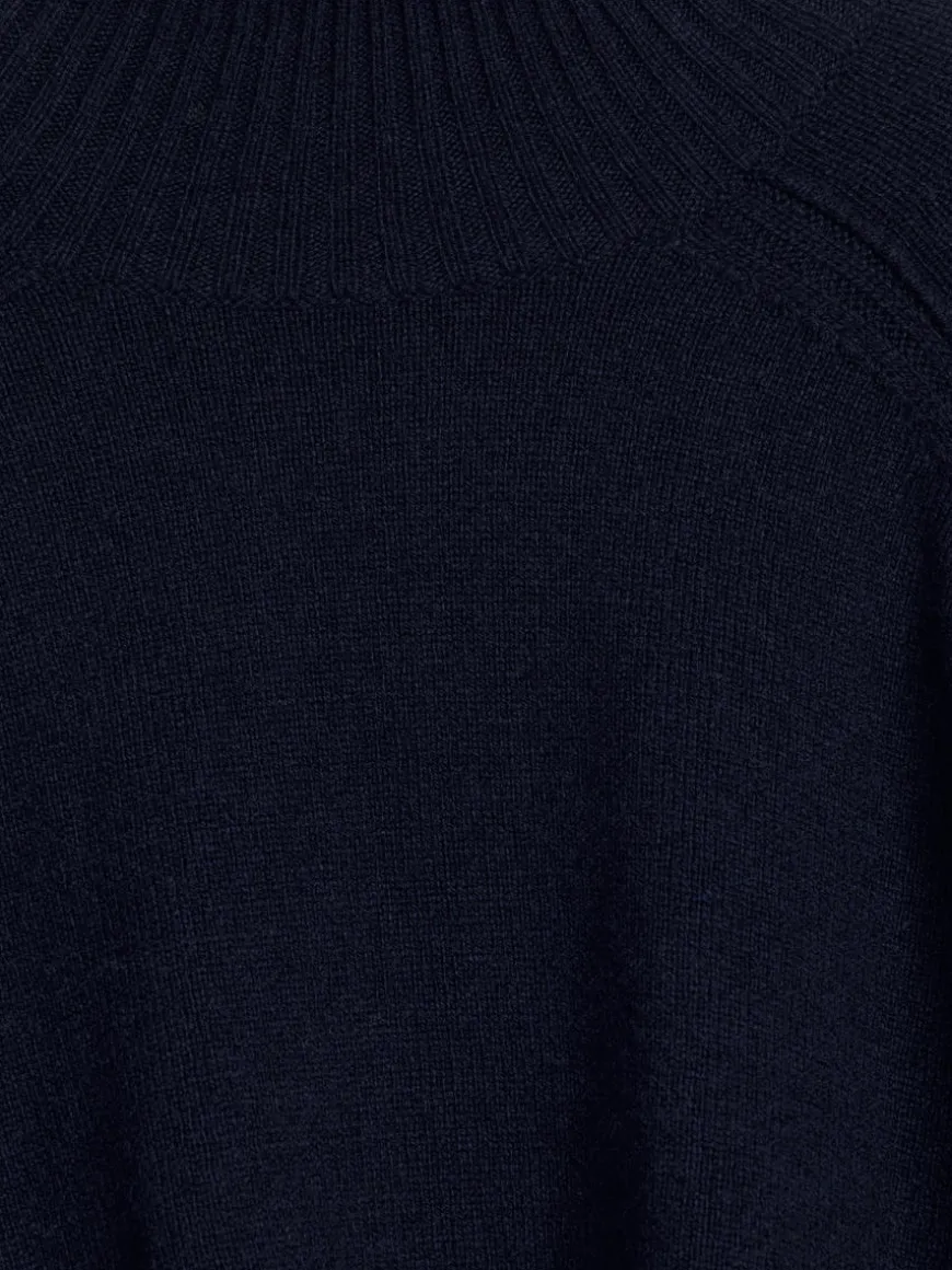 Roll-Neck Wool Jumper
