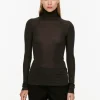 Roll-Neck Wool Top