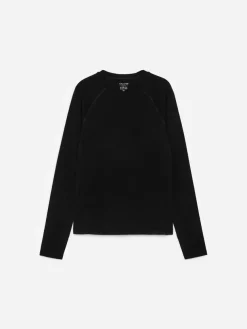 Seamless Wool-Blend Top