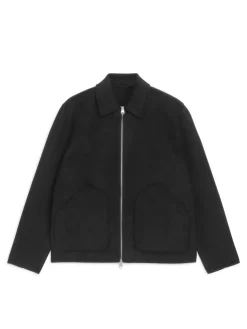 Short Double-Face Wool Jacket