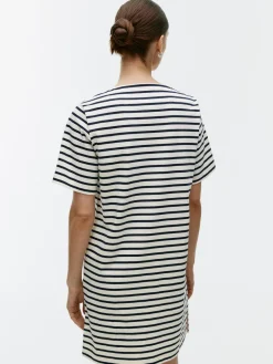 Short-Sleeve Cotton Dress