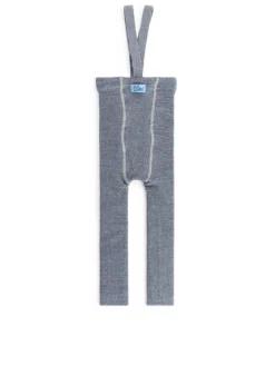 Silly Silas Footless Tights With Braces