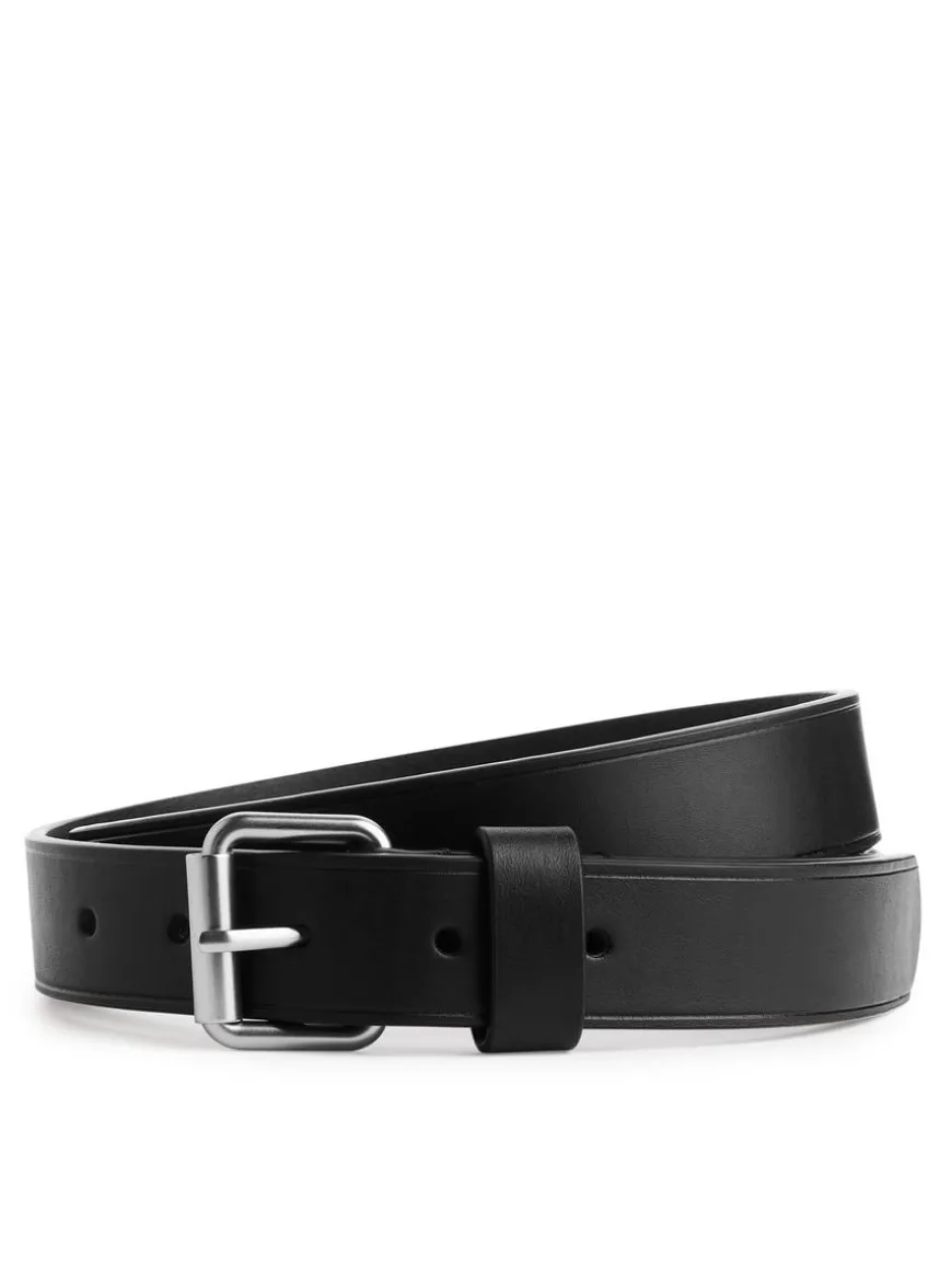 Slim Leather Belt