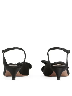 Soft Bow Slingback Pumps