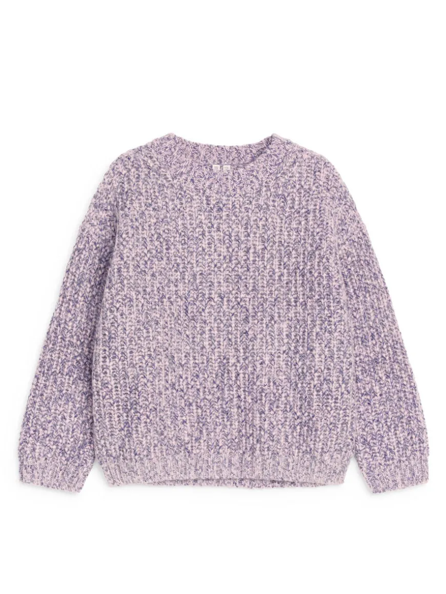 Space-Dyed Wool Jumper