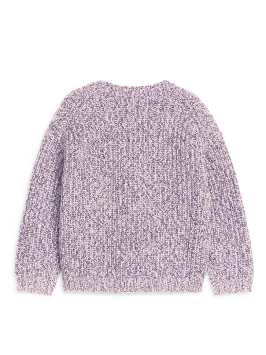 Space-Dyed Wool Jumper