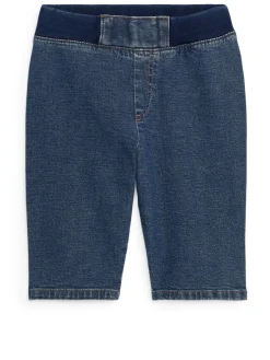 Stretchy Denim Trousers