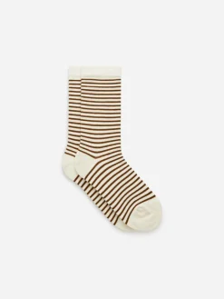 Striped Cotton Socks