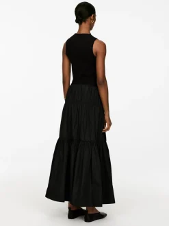 Tiered Maxi Skirt