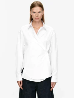 Two-Way Poplin Shirt