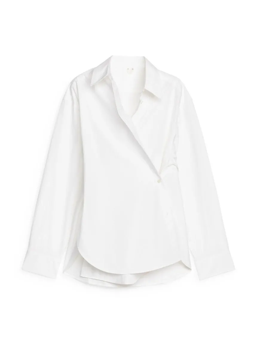 Two-Way Poplin Shirt