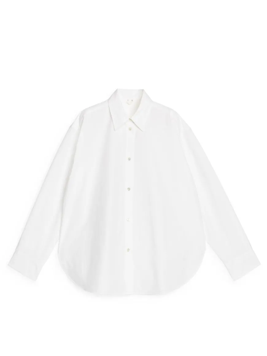 Two-Way Poplin Shirt