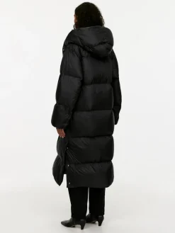 Upcycled Down Long Coat