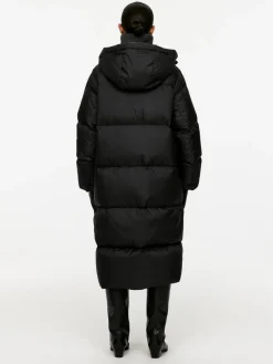 Upcycled Down Long Coat