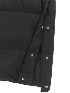 Upcycled Down Long Coat