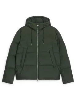 Upcycled Down Puffer Jacket