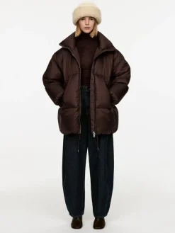 Upcycled Down Relaxed Jacket